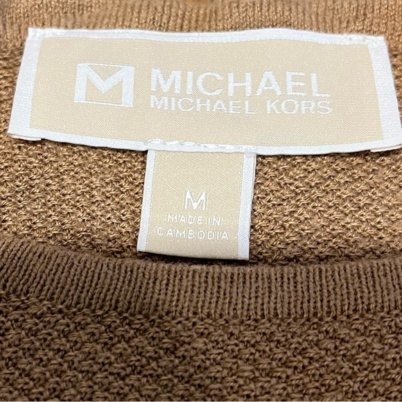 MICHAEL MICHAEL KORS – TEXTURED KNIT TOP – SIZE M - Picture 2 of 9